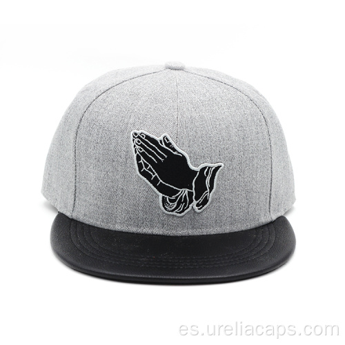 Sombrero de Snapback con 35% de lana